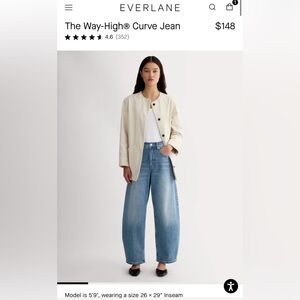 Everlane Way-High Curve Jean